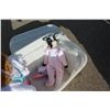 Image 3 : ** (2) Dolls with Tote and Lid