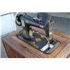 Image 4 : ** Davis Sewing Machine - Threaded, Untested; Cabinet - 23" x 17" x 29" Tall