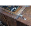 Image 5 : ** Davis Sewing Machine - Threaded, Untested; Cabinet - 23" x 17" x 29" Tall