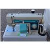 Image 2 : ** Brothers Sewing Machine and Case - Untested