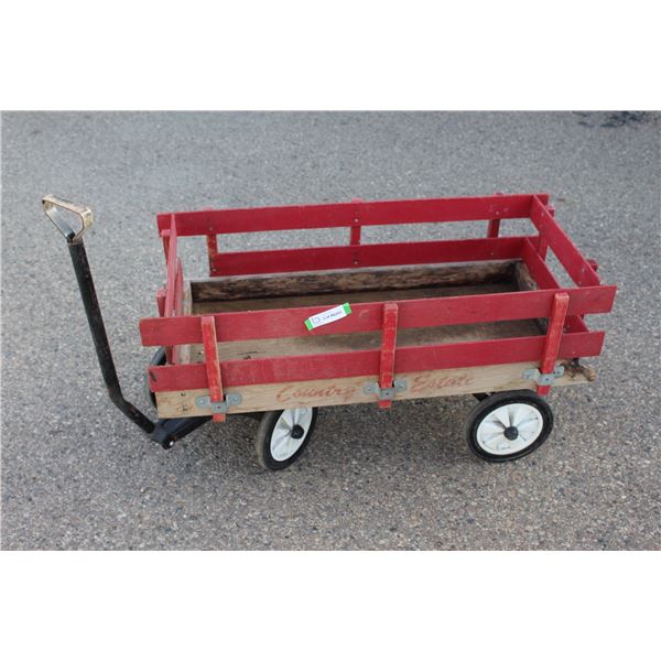 ** Small Kids Wagon with Side Racks