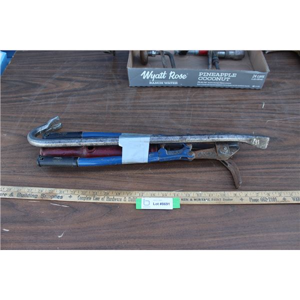 ** Gooseneck, Bolt Cutter, Nail Puller