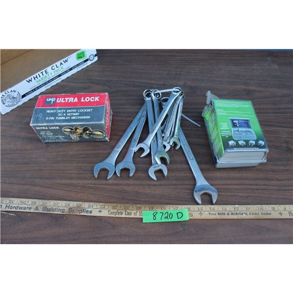 ** Standard Wrenches, Voltage Converter, Lock Set