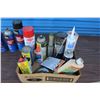 Image 3 : ** Mixed Lot of Fluids - WD-40, Engine Degreaser, Insulation Foam, Silicone