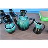 Image 2 : ** Blue Mountain Coffee Pot, Assorted Mugs and Plates