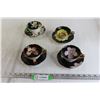 Image 1 : (4) Teacups, (4) Matching Saucers