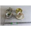 Image 1 : (4) Teacups, (4) Matching Saucers