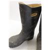 Image 3 : Steel-Toed Firefighter Boots - Size 8R, Enamel Kerosene Heater
