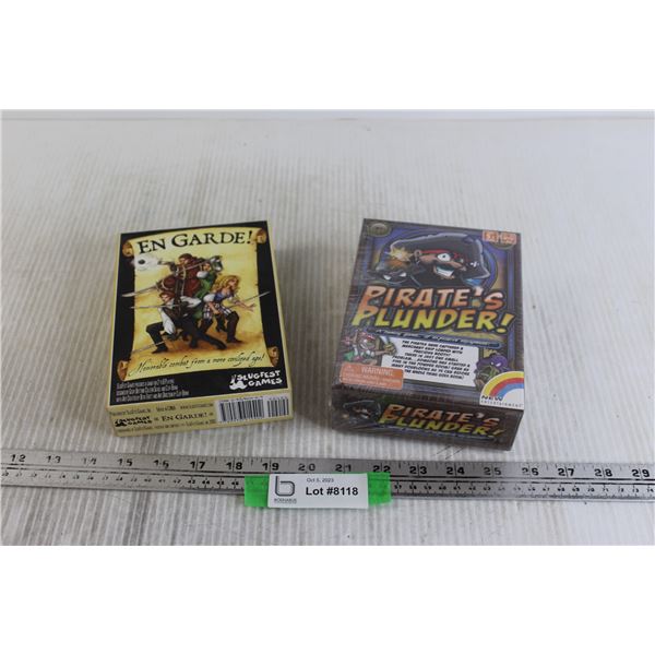 (2) Games - En Garde!, Pirate's Plunder! - Sealed