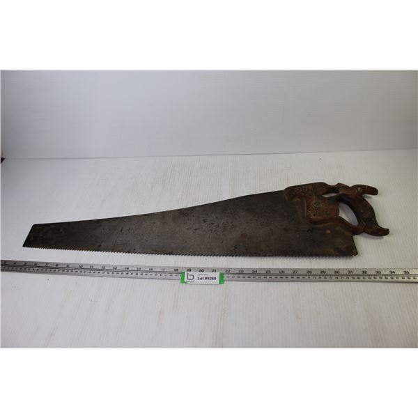 Henry Disston 28" Hand Saw