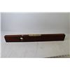 Image 4 : Henry Disston 26" Wood & Brass Level