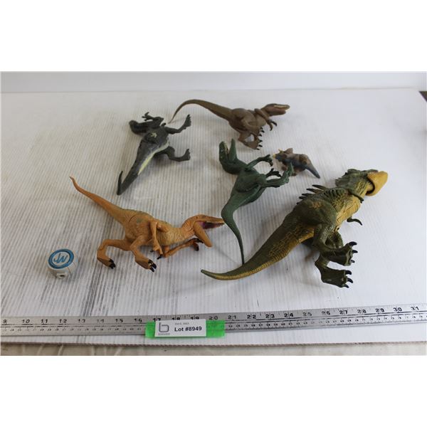 (5) Jurassic World Toy Dinosaurs, Jurassic Park Triceratops