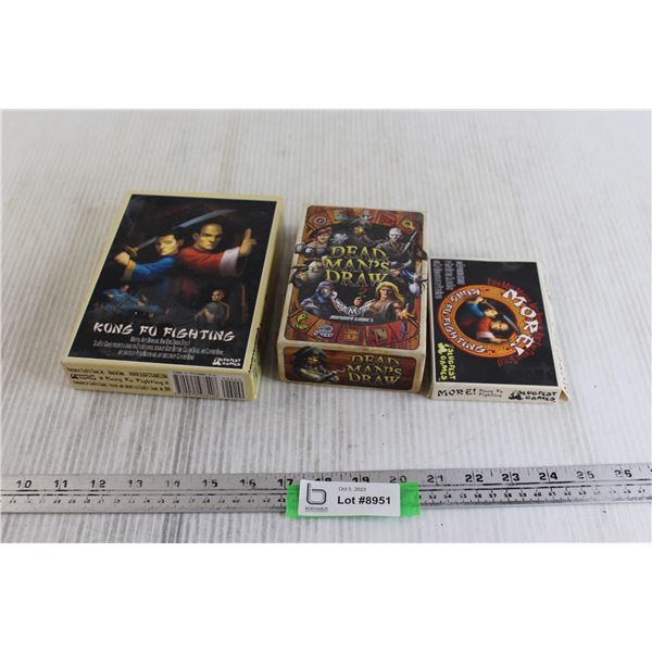 (3) Games - Kung Fu Fighting, More Kung Fu Fighting, Dead Man's Draw