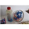 Image 4 : 4D Science Animal Cell, Trudeau Gel Fuel, (2) Cloth Maps, Misc.