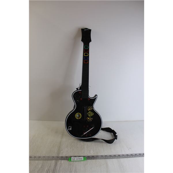 Guitar Hero Gibson Guitar - Missing Battery Cover, Untested