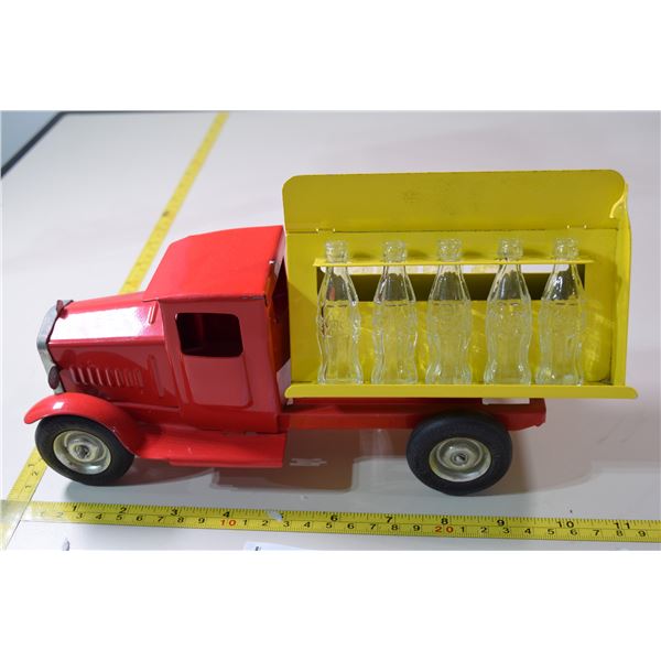 Metalcraft Coca Cola Truck-1 Bottle Missing