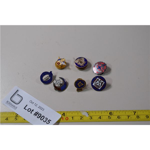 Fraternal Antique Pins