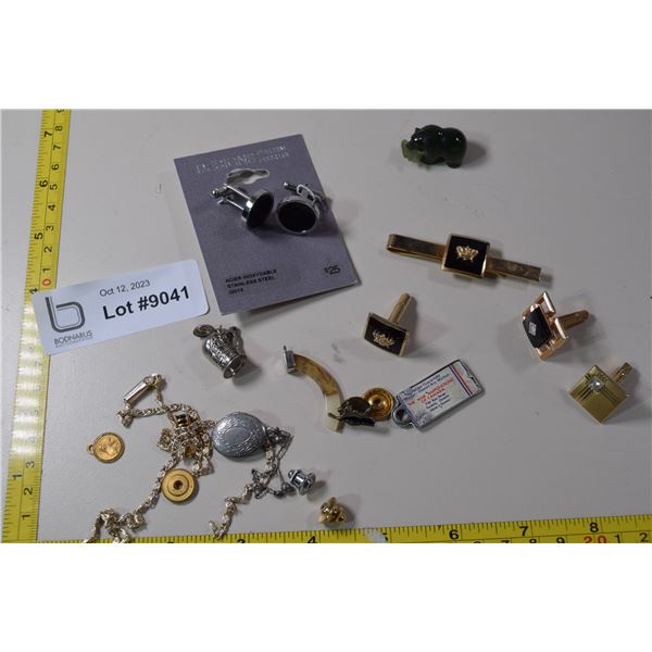 Vintage Mens Jewellery, Etc