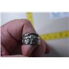 Image 2 : Size 10 Skull Ring
