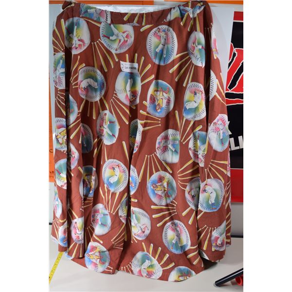 1960's Baseball Skirt