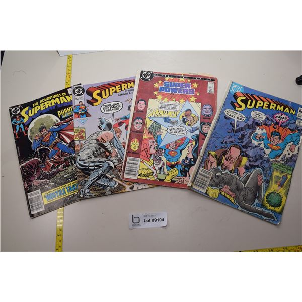 (4) Superman Comics