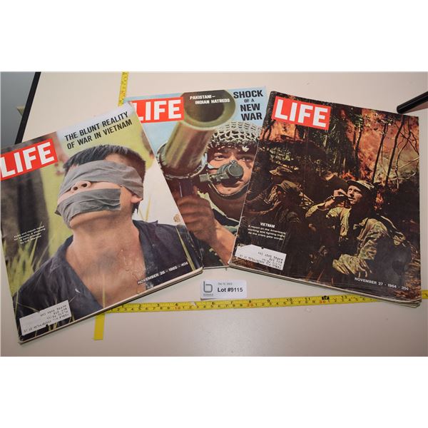 Vietnam War Life Magazines