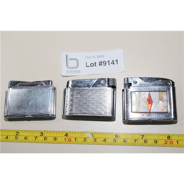 (3) Vintage Lighters