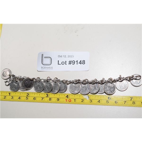 Netherlands Coin Bracelet