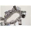Image 2 : Sterling Silver Charm Bracelet