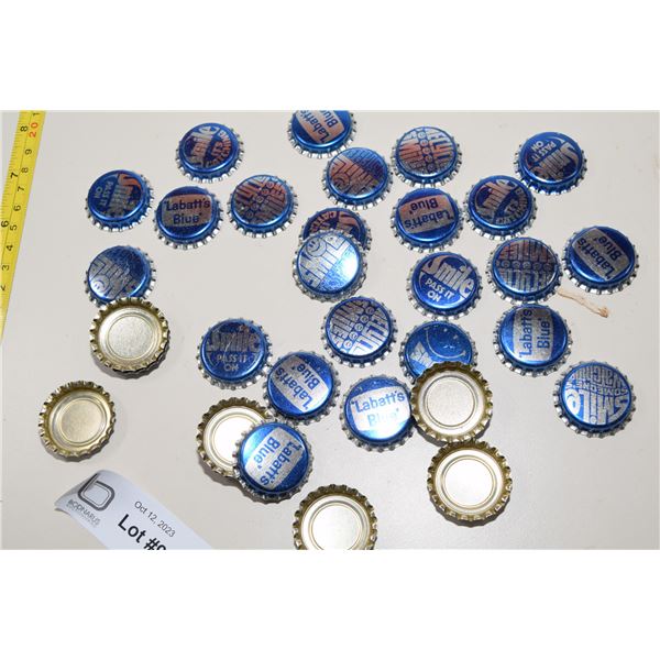 1970s NOS Blues Beer Caps