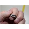 Image 2 : Size 10 Black Cat Sterling Ring