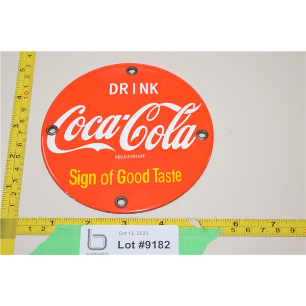 Porcelain Coca Cola Sign