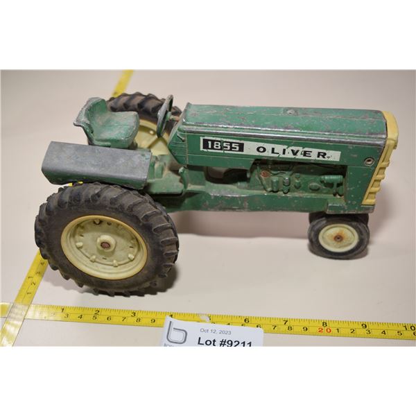 1855 Oliver Die Cast Toy Tractor