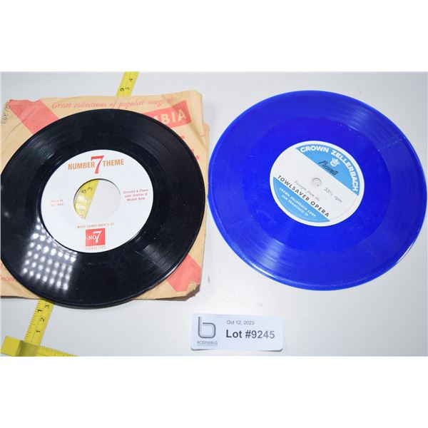 Cigarette & Blue 45 RPM Records