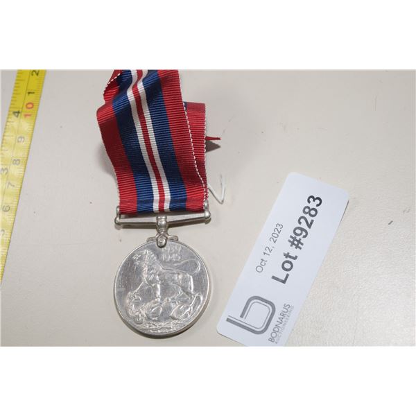 WWII British Sterling Medal