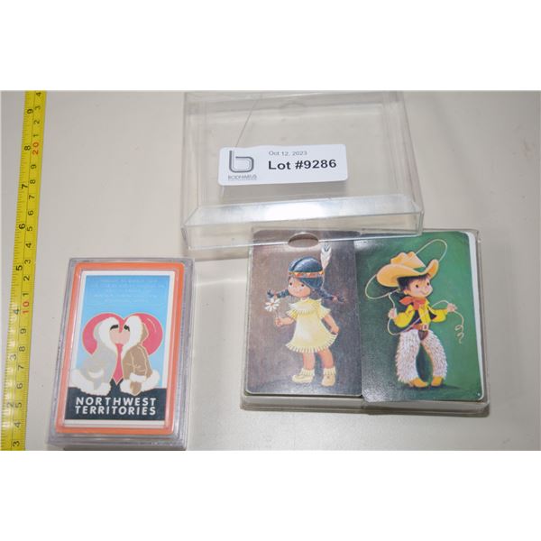 NWT Playing Cards & Cowboy Playing Cards