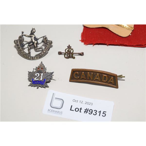 Canada Military War Badges