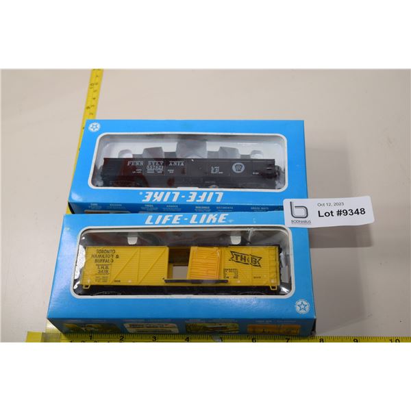 (2) HO Scale Railway Toy (NIB)