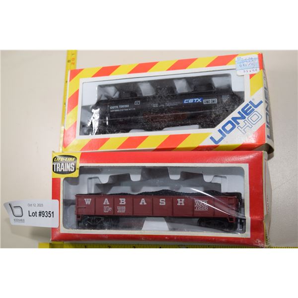 (2) HO Scale Railway Toy (NIB)