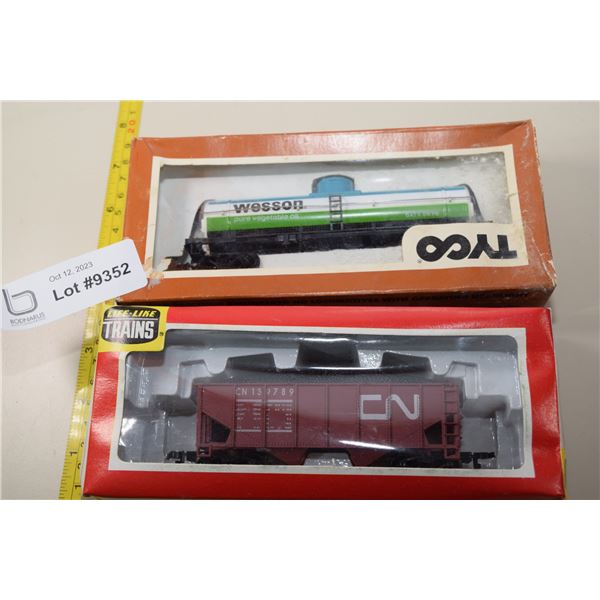 (2) HO Scale Railway Toy (NIB)