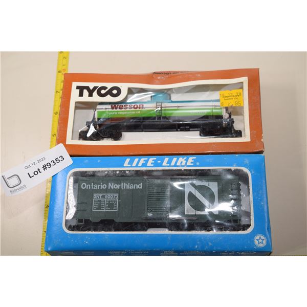 (2) HO Scale Railway Toy (NIB)