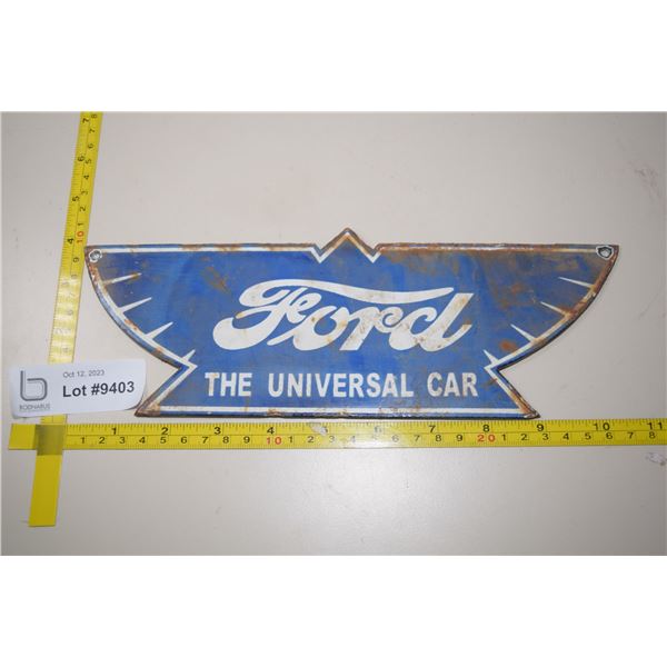 Ford Fantasy Porcelain Sign