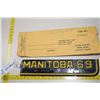 Image 1 : 1969 Manitoba License Plate