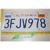 Image 1 : 2003 California License Plate