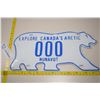 Image 1 : Nunavut License Plate