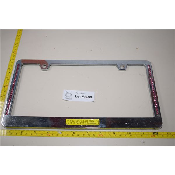 License Plate Border