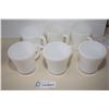 Image 1 : (6) Milk Glass Federal Coffee Cups