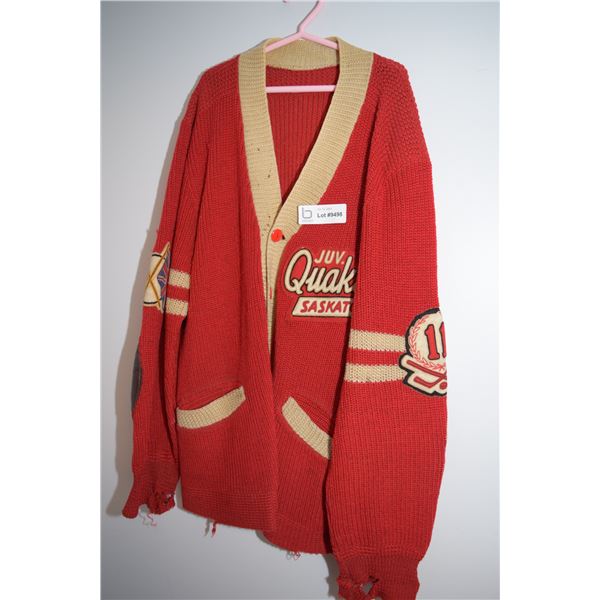 Saskatoon Quakers Hockey Sweater
