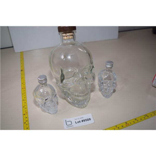 Crystal Head Vodka Skull Bottles