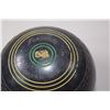 Image 2 : Antique Lawn Bowling Ball-Tractor Logo